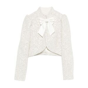 Alice+Olivia Women Ilaria Bow Jacket